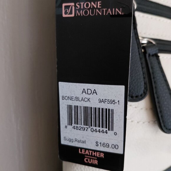NWT Stone Mountain Shoulder/Crossbody Leather Bag - Picture 7 of 7